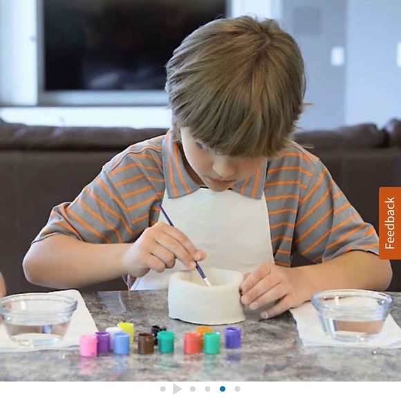 MindWare Pottery Wheel & Air-Dry Clay Pottery Kit – Pottery Wheel for Beginners - Picture 8 of 10